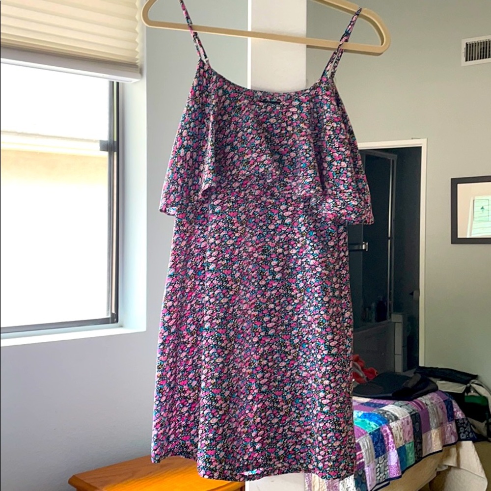 Short Mini Floral Dress Size Small by Aqua